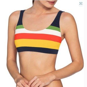 Robin Piccone Casey Colorblock Bikini Set (NWOT) - Size L Top & M Bottom